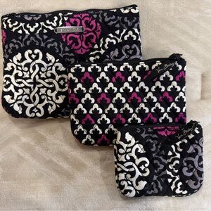 Vera Bradley Cosmetic Case Set